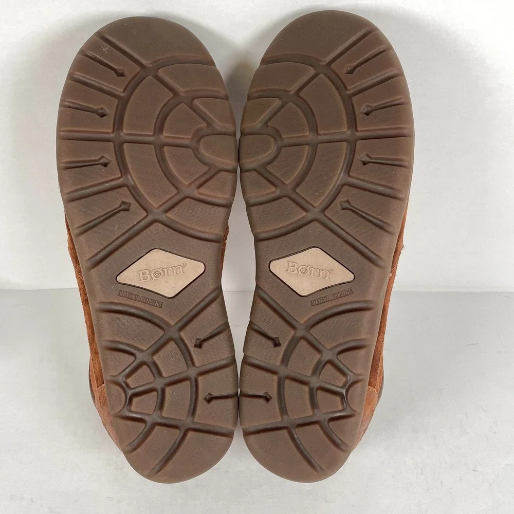 Born Nigel Loafers Mens Size 13 M Brown Suede Slip On Casual Comfort Shoes